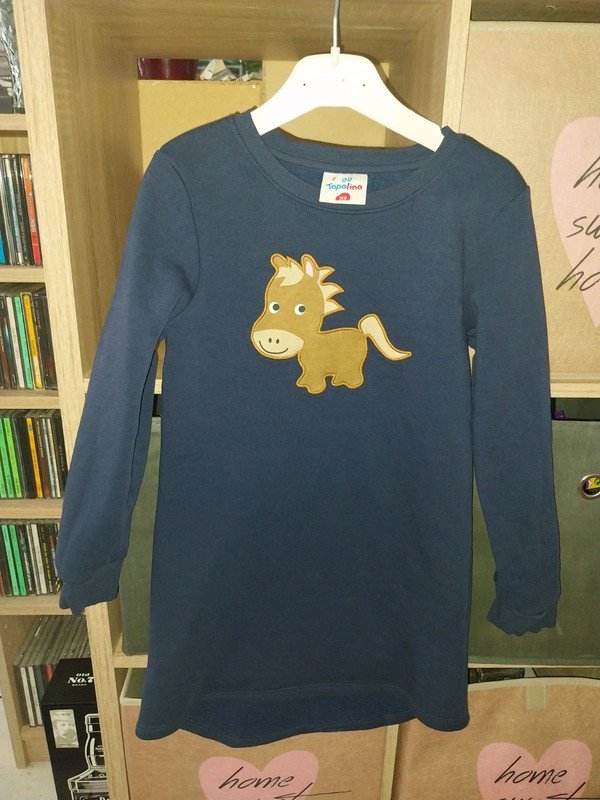 Langarmkleid gr 128