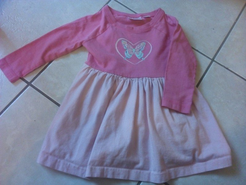 Langarm Kleid Gr 92