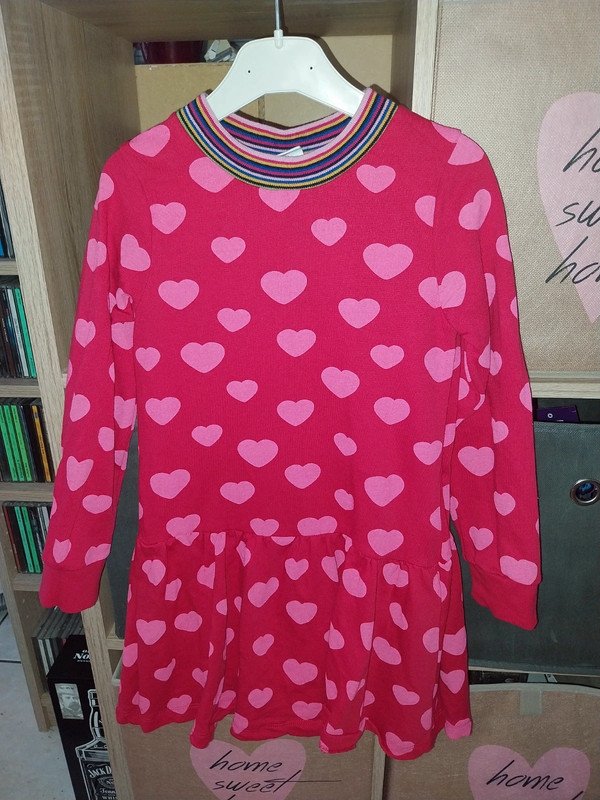 Langarmkleid gr 128 
