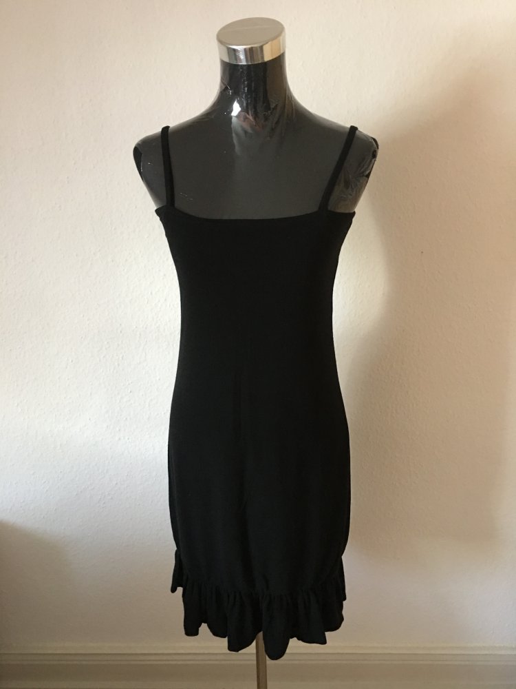 Save The Queen schwarzes stretch Kleid Sommerkleid Gr. M 40