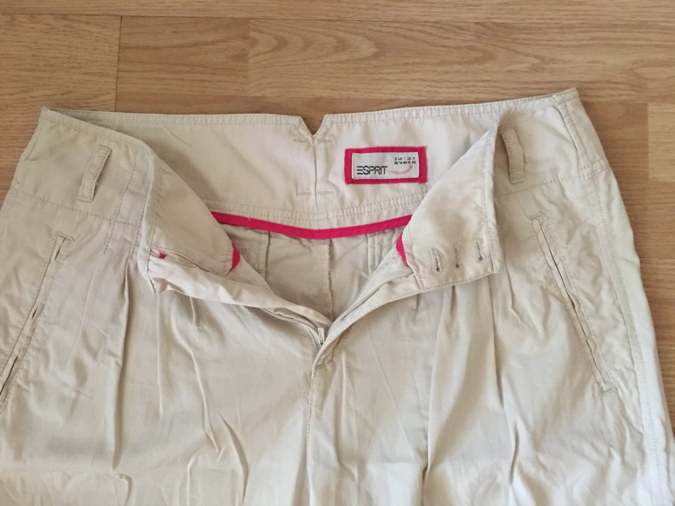 Esprit Hose Chinohose Gr. M 40 wie Neu