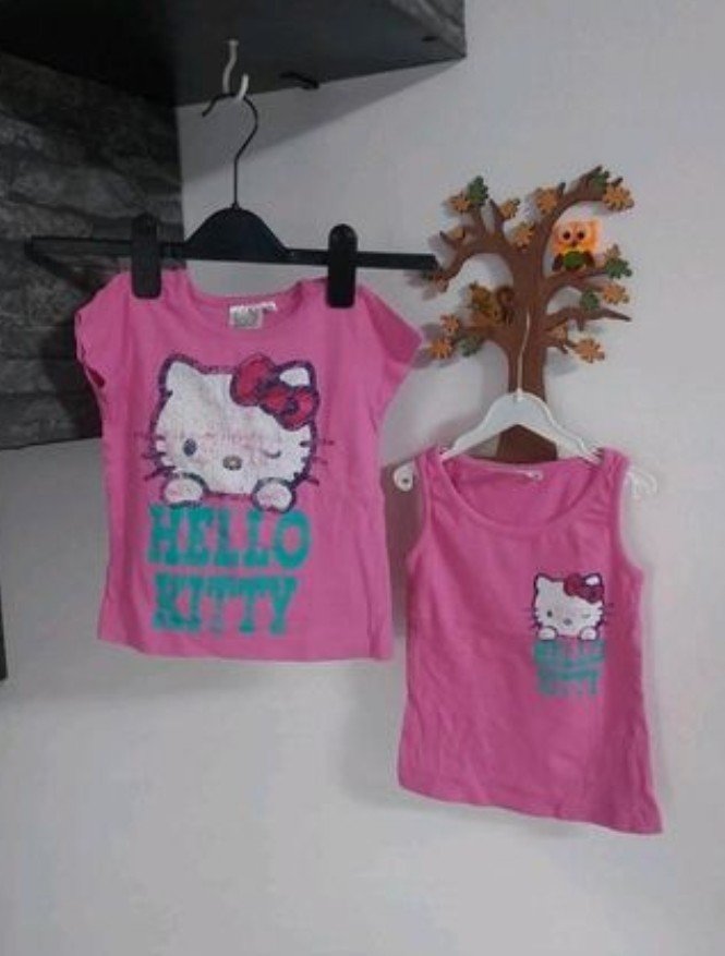 hello Kitty T-shirt / Top 2er Set Gr.92