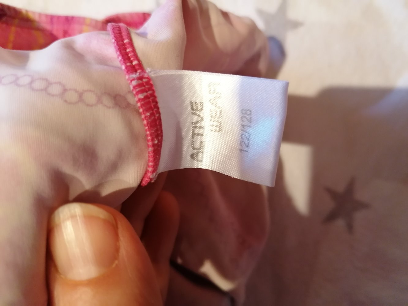 Active Wear: pinker Badeanzug Gr. 122/128