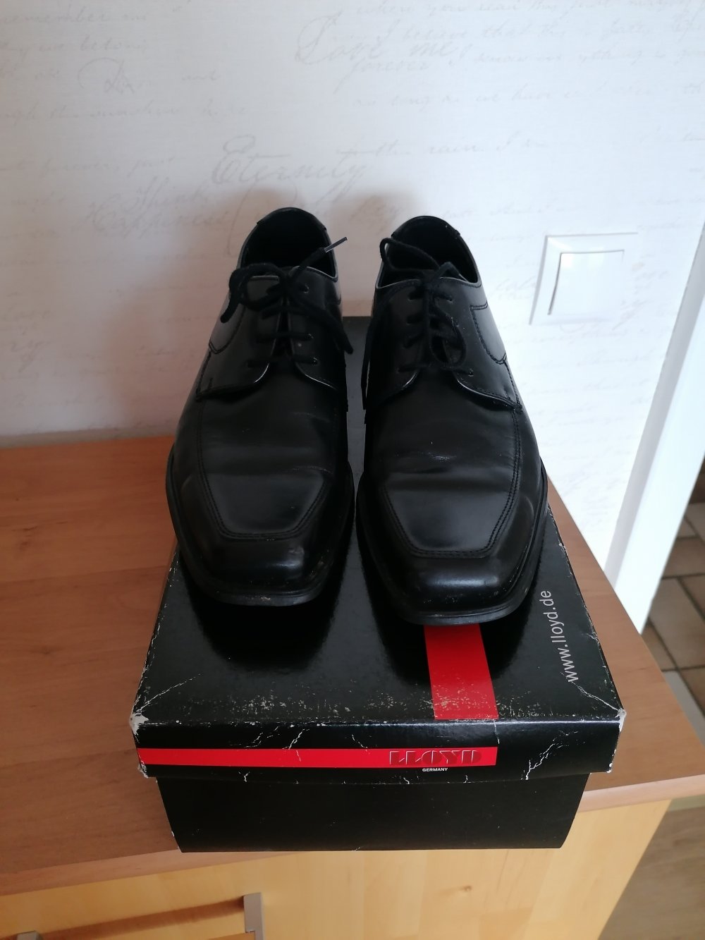 LLOYD schwarze Anzugschuhe Gr. 6,5 (40)