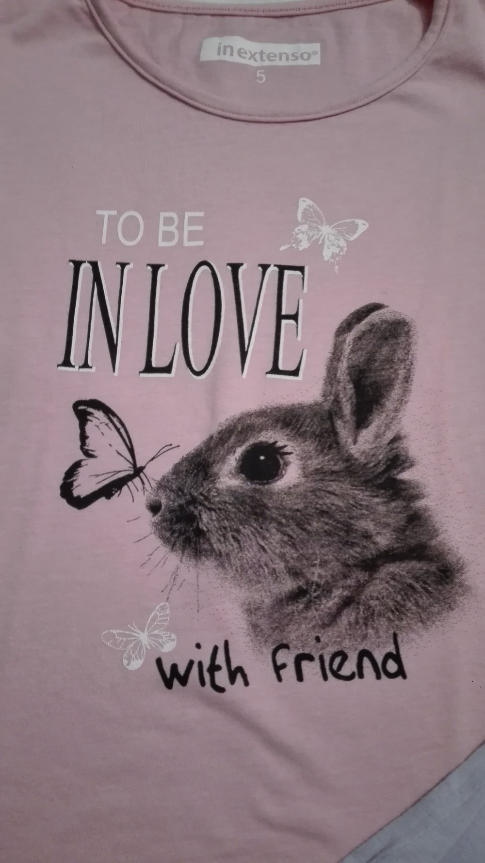 T-Shirt Kaninchen Gr. 98/104