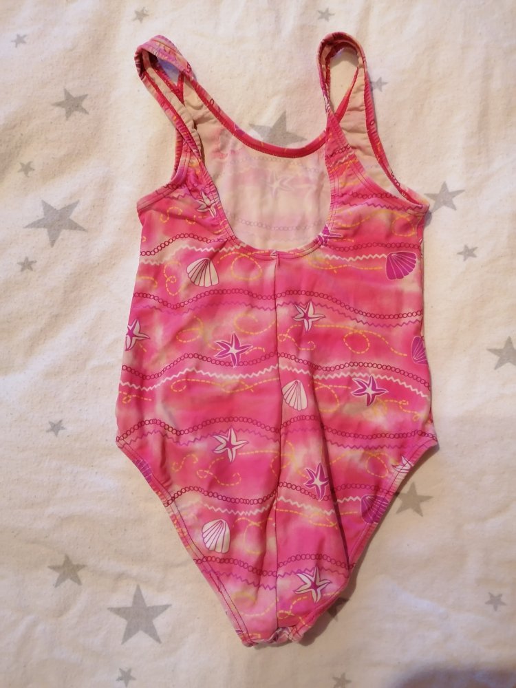 Active Wear: pinker Badeanzug Gr. 122/128