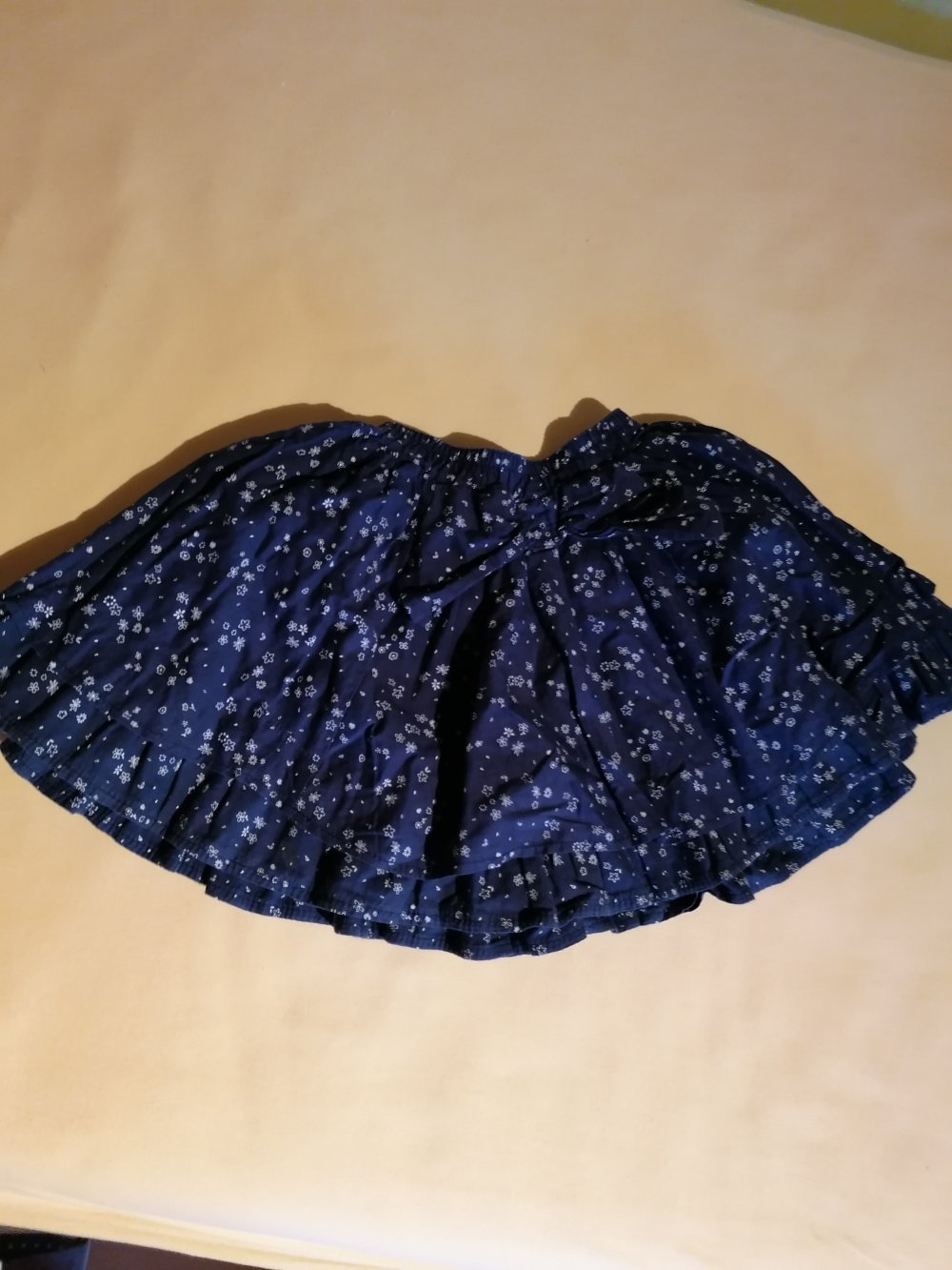 Dunnes: dunkelblauer Rock mit Schleife Gr. 110