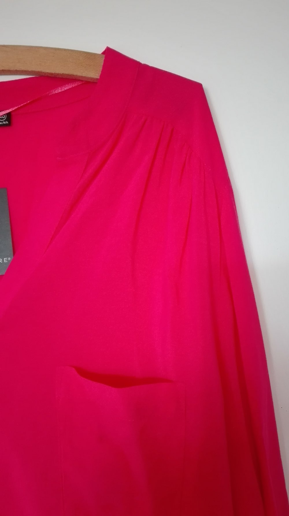 Neu - Primark: pinke Langarmbluse Gr. 40