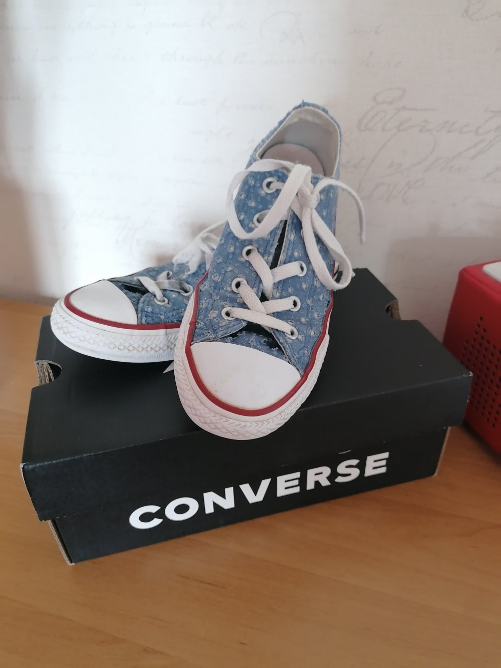 Converse: Segeltuchschuhe Gr. 33,5