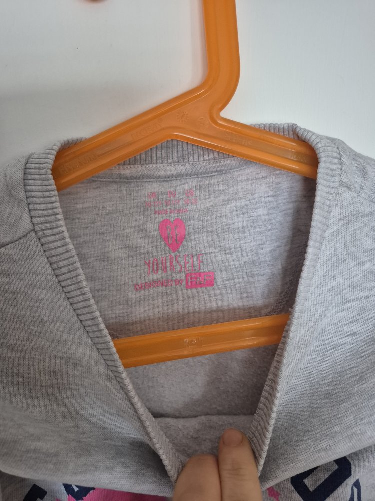 F&F: Sweatpullover mit Einhornmotiv Gr. 146