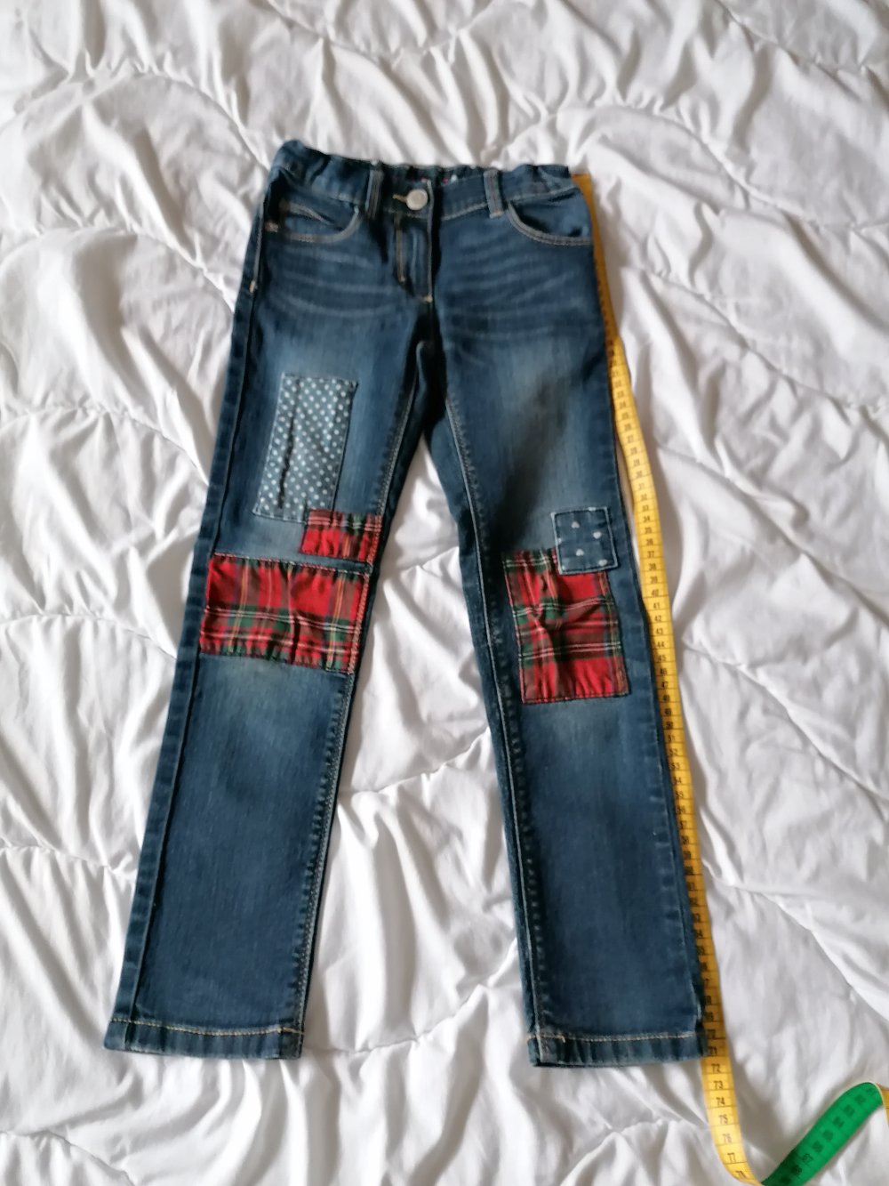 Esprit: tolle Jeans mit Patchwork-Details Gr. 122
