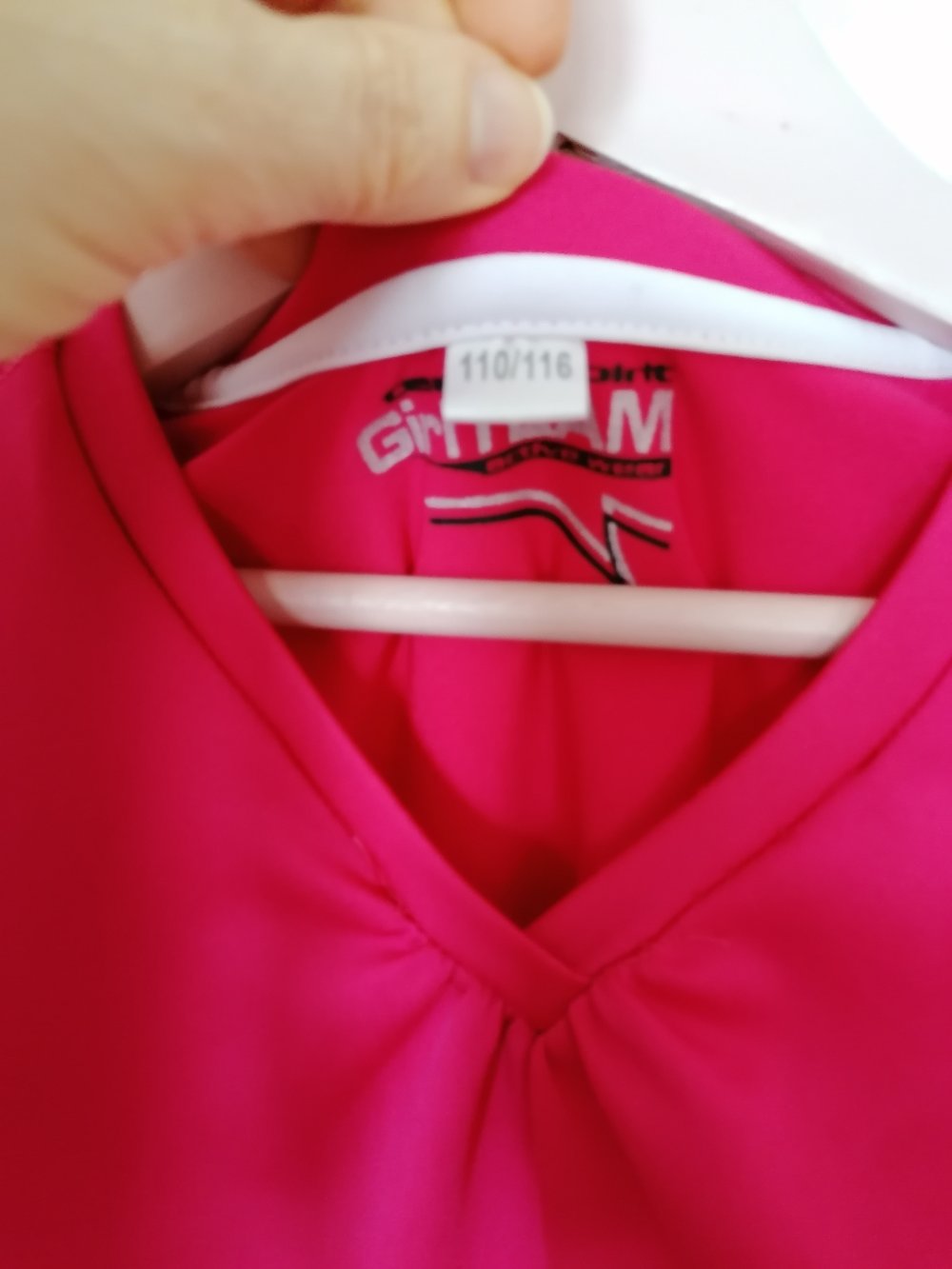 pinkes Funktionsshirt / Sportshirt Gr. 110/116