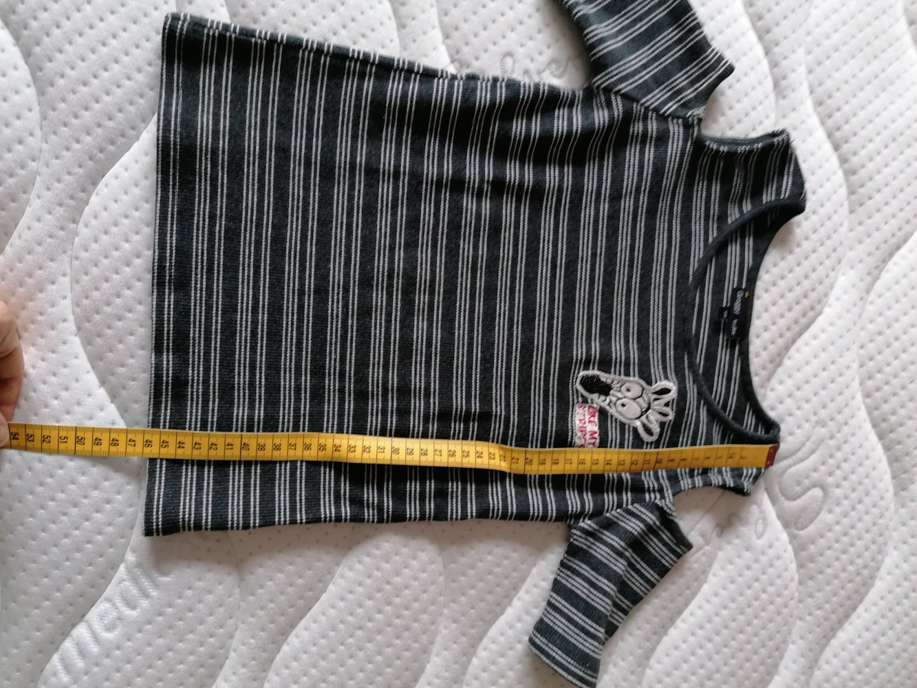 JBC: gestreiftes Shirt mit Cut Out Schultern Gr. 134