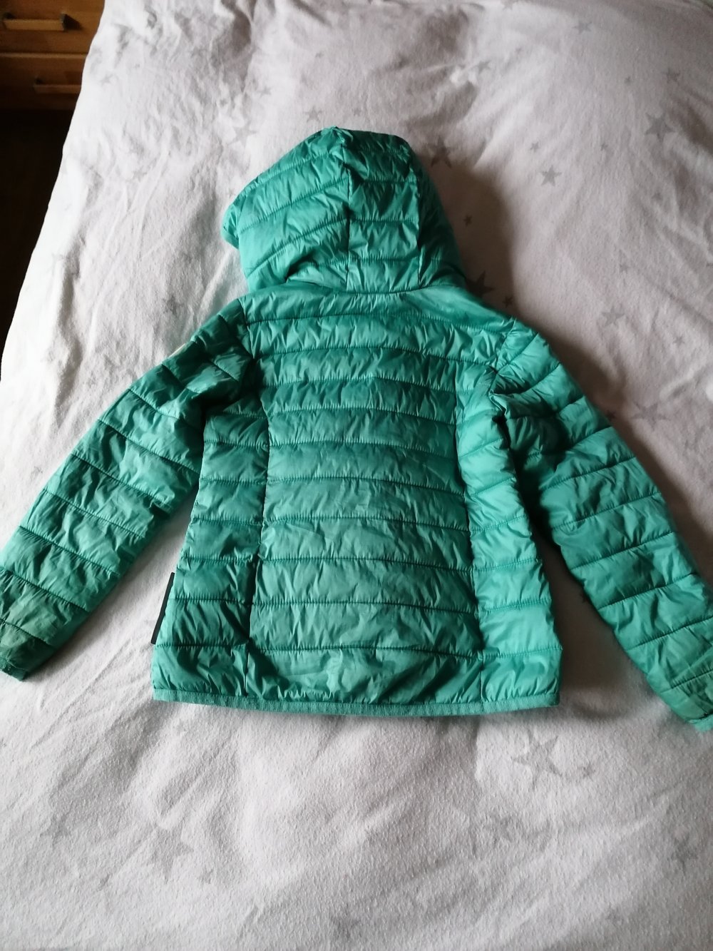 Okaidi: türkise Steppjacke Gr. 128