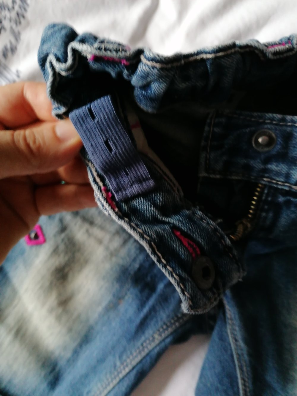 Knielange Short mit Stickereien Gr. 116