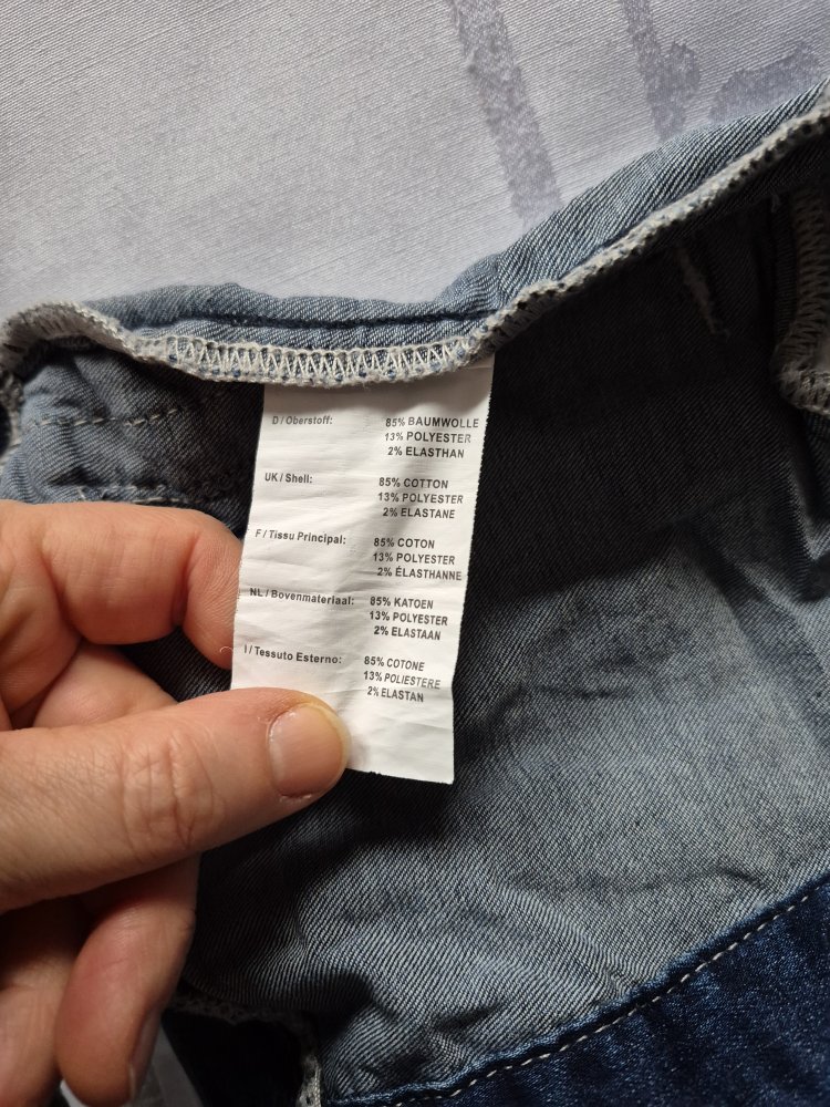Steeds: Jeansjacke mit Pferdeprint Gr. 128
