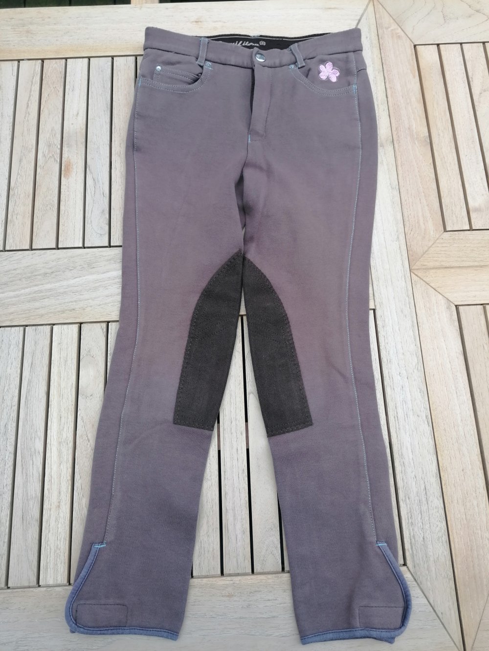Equilibre: grau-braune Reithose