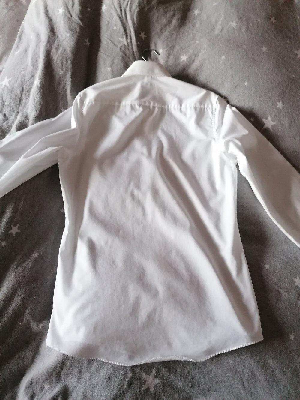 Redmond limited: weißes Anzugshemd; Gr. 35/36 (XS) Slim