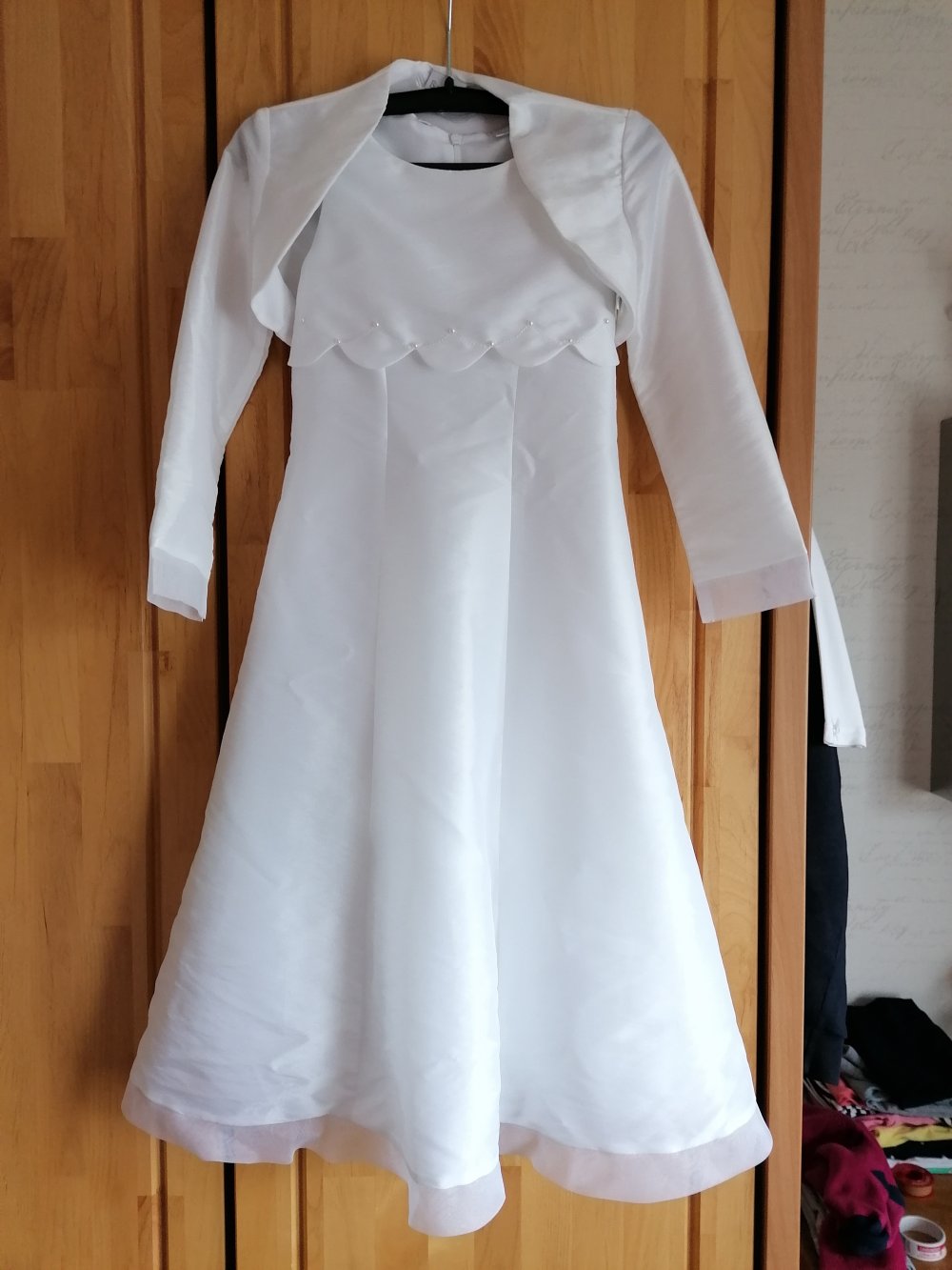 Bian Corella: Kommunionkleid mit passendem Bolero Gr. 128