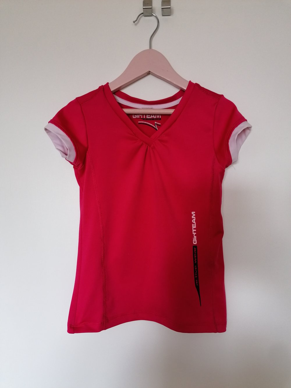 pinkes Funktionsshirt / Sportshirt Gr. 110/116