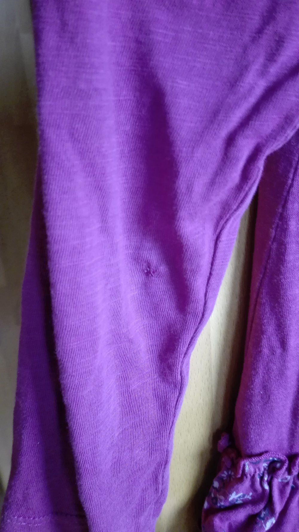 Dunnes: pinke Tunika mit Schmetterlingen, Blumen, Rüschen Gr. 98