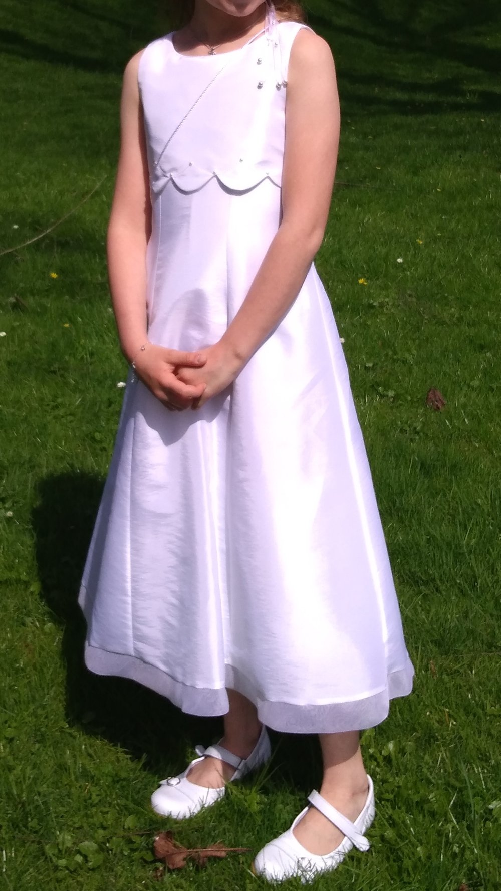 Bian Corella: Kommunionkleid mit passendem Bolero Gr. 128