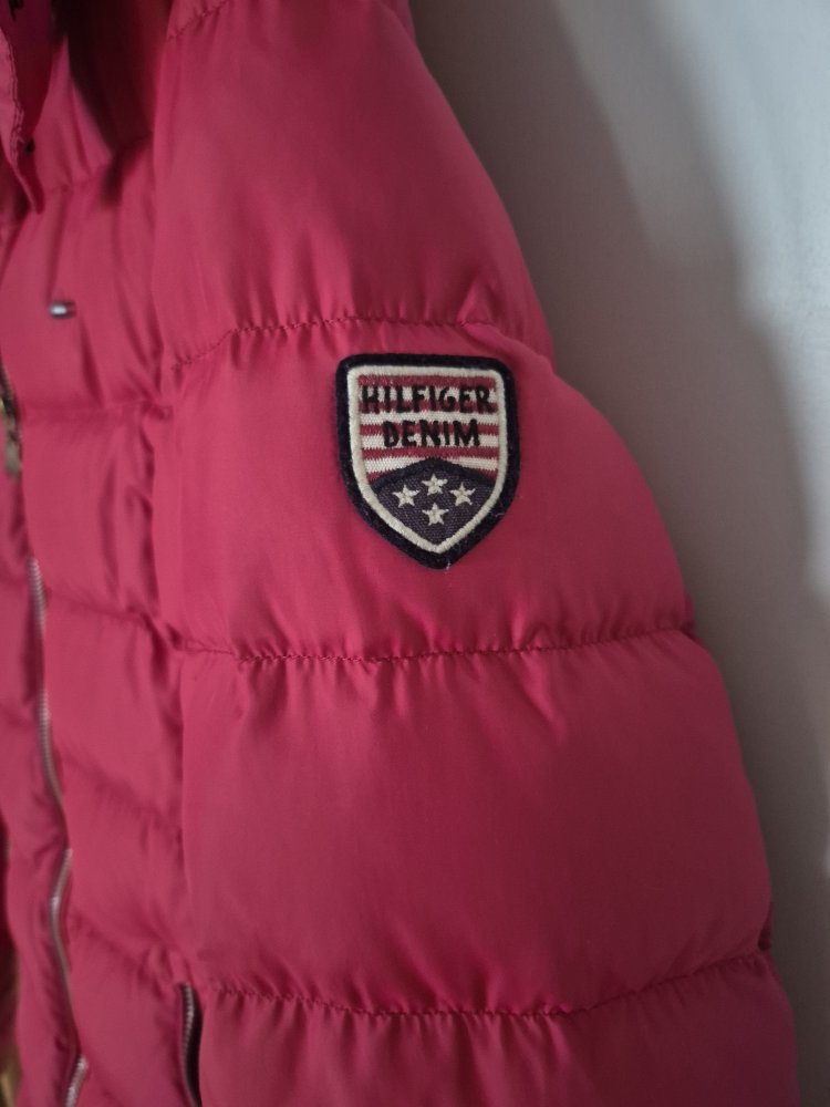 Tommy Hilfiger: Winterjacke in rot Gr. XL