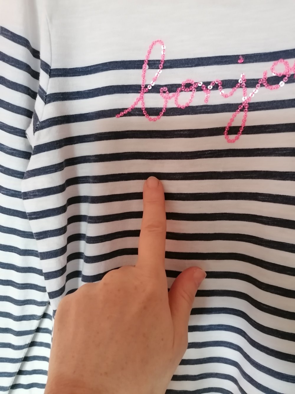 Bluezoo by Debenhams blau / dunkelblau gestreiftes Jersey Shirt Gr 134
