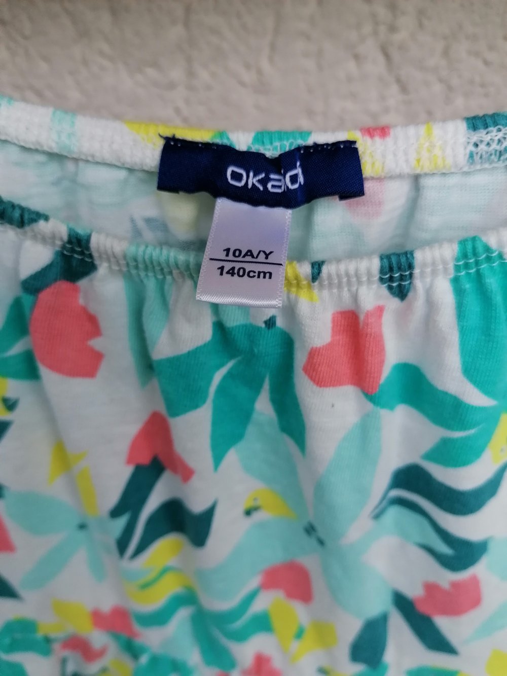 Okaidi: farbenfrohes Sommerkleid Gr. 140