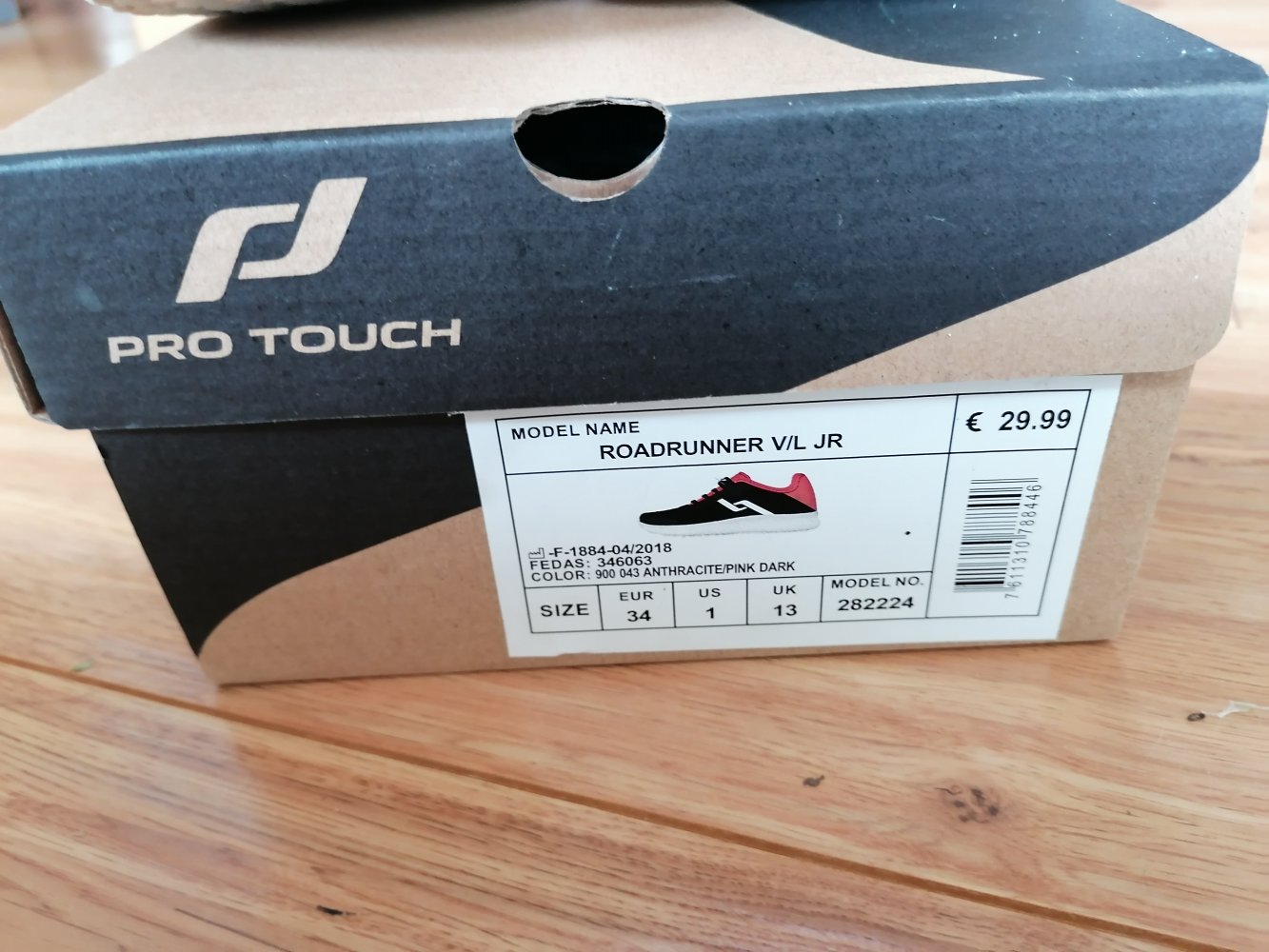 Pro Touch: Hallenturnschuhe Gr. 34