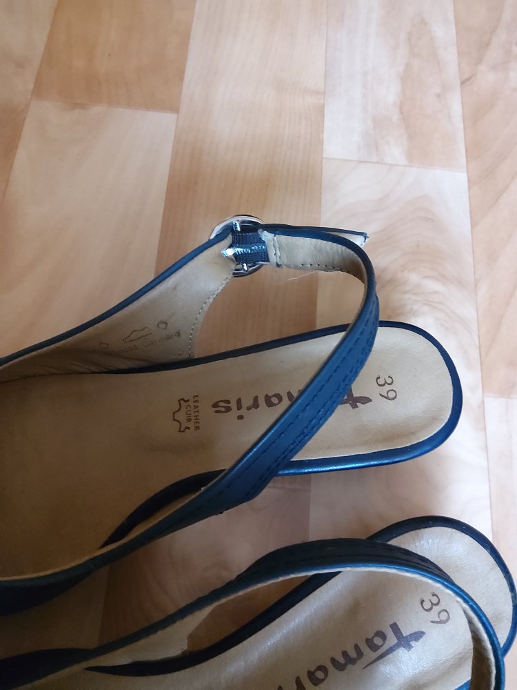 Slingbacks Blau