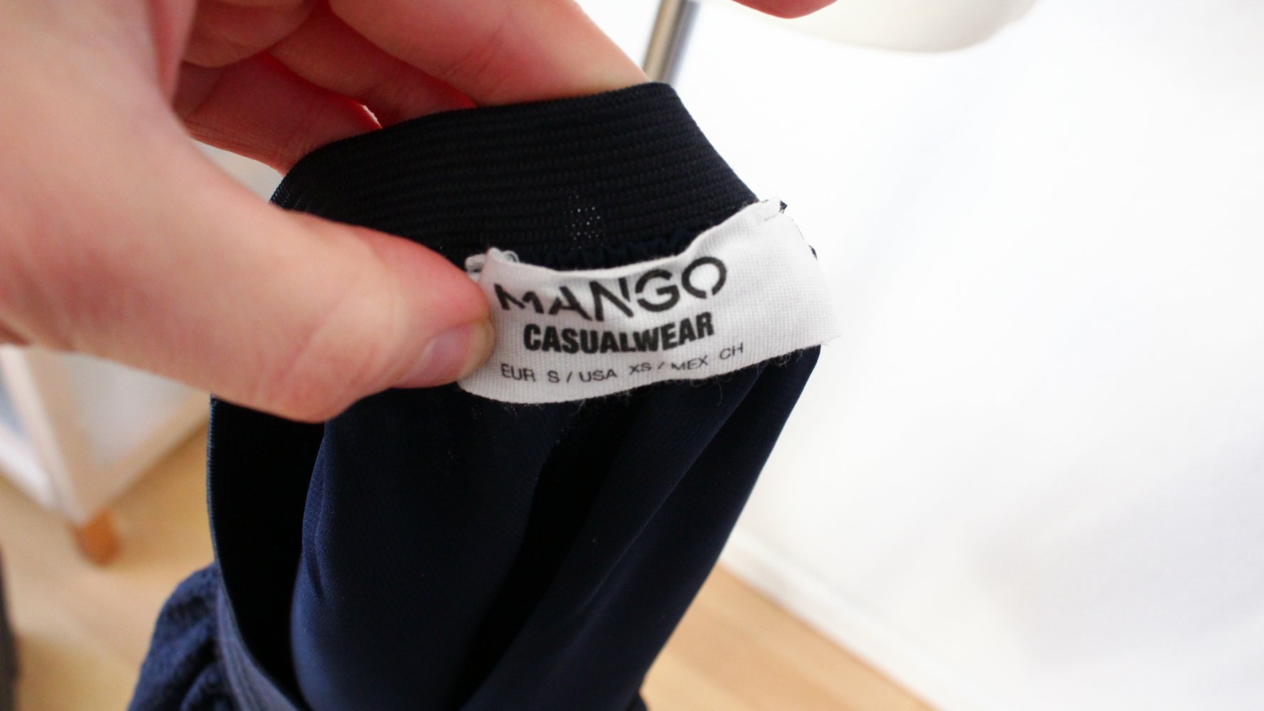 Dunkelblauer Rock Mango 
