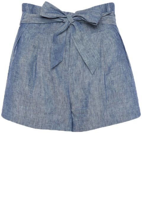 Shorts mit Bindegürtel