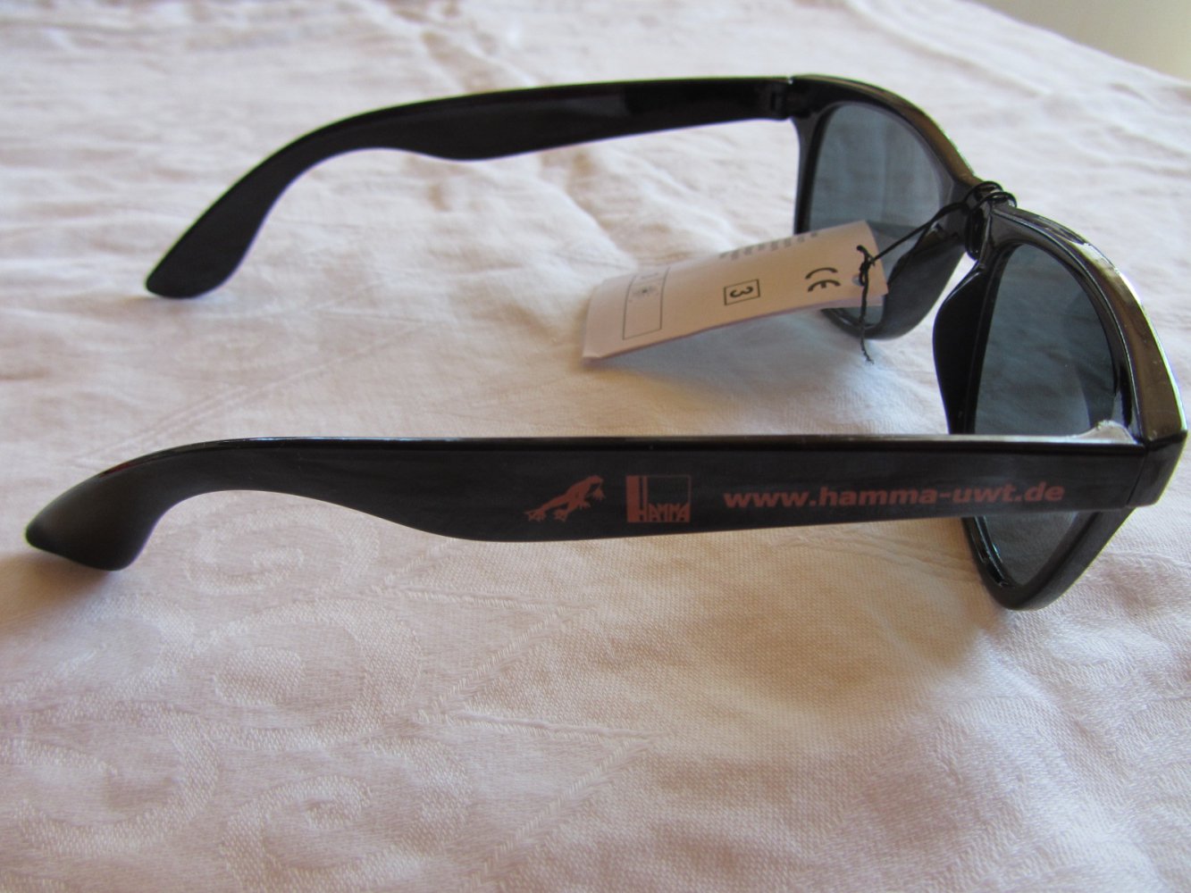 Sonnenbrille schwarz UV 400 Damen Herren unisex mit Schutzhülle * Retro Vintage * NEU