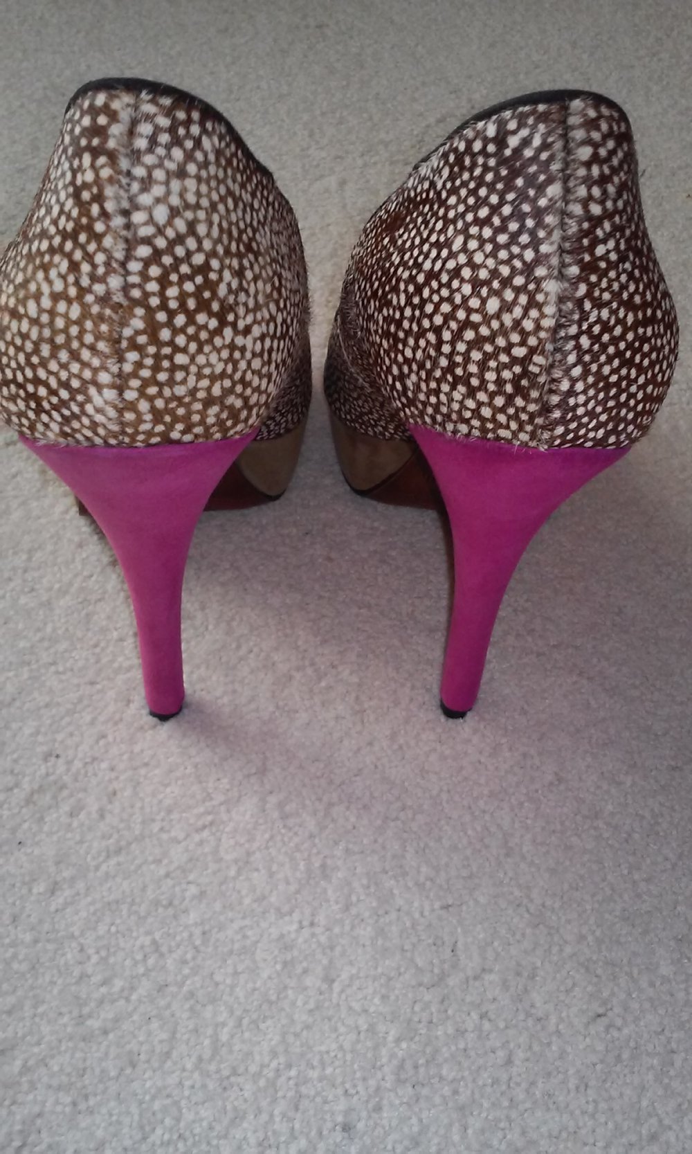 Enzo Angiolini Pumps exquisit High Heels Stilettos Plateau Lederschuhe M9