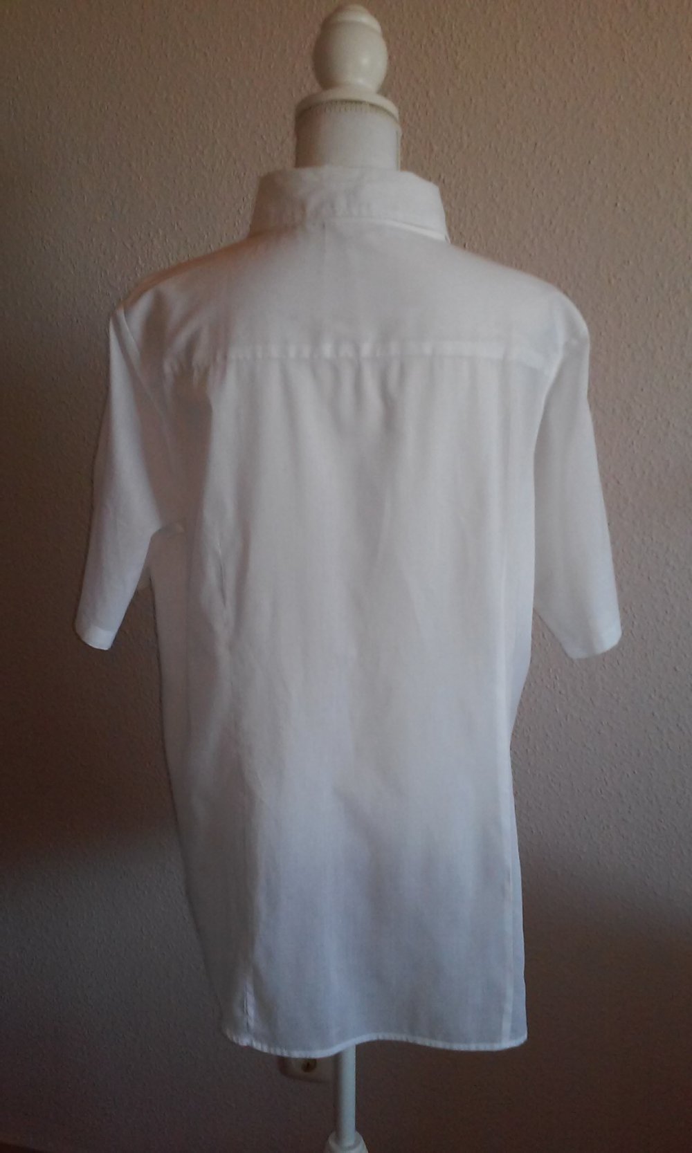 Bluse Sommerbluse Longbluse halbtransparent 