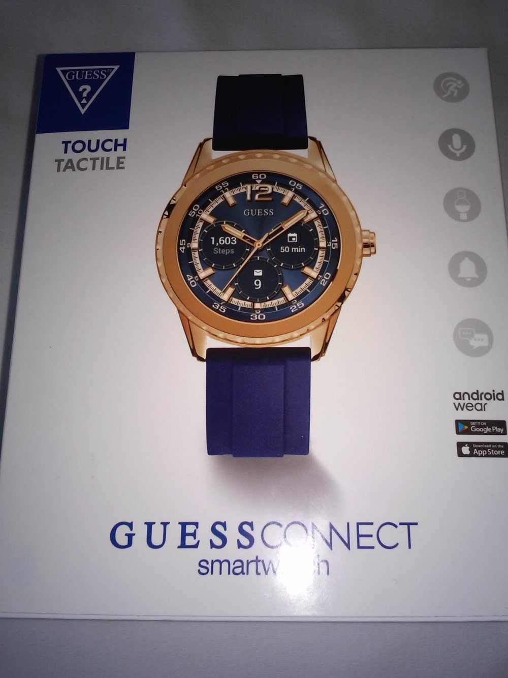 Damen Uhr Guess Connect:C1002M2 Smart watch(Android Wear) wie neu