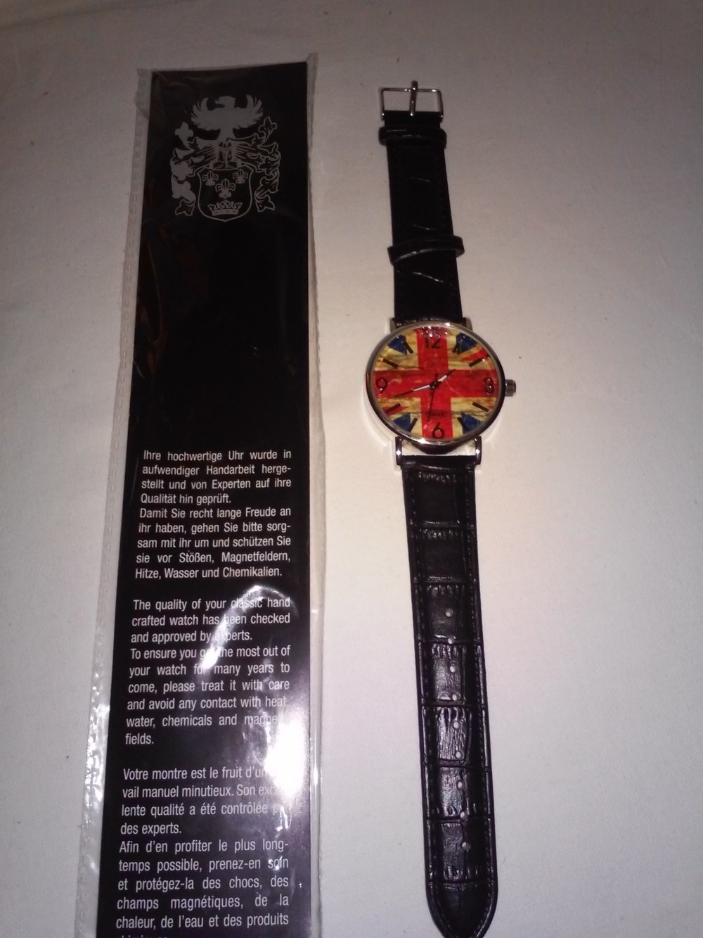 Neu! Eiger - Armbanduhr Herren Uhr (ideale Zweit-uhr)