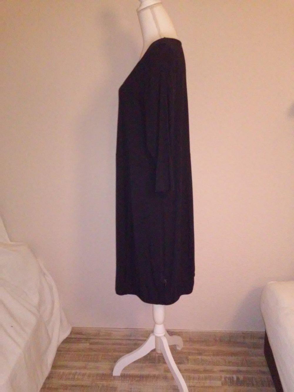 Neu! PONT NEUF Kleid / Long-Tunika - elastisches 3/4 Arm Balloneffekt