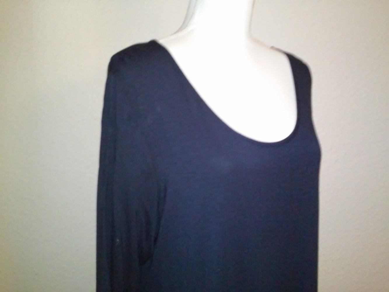 Neu! PONT NEUF Kleid / Long-Tunika - elastisches 3/4 Arm Balloneffekt