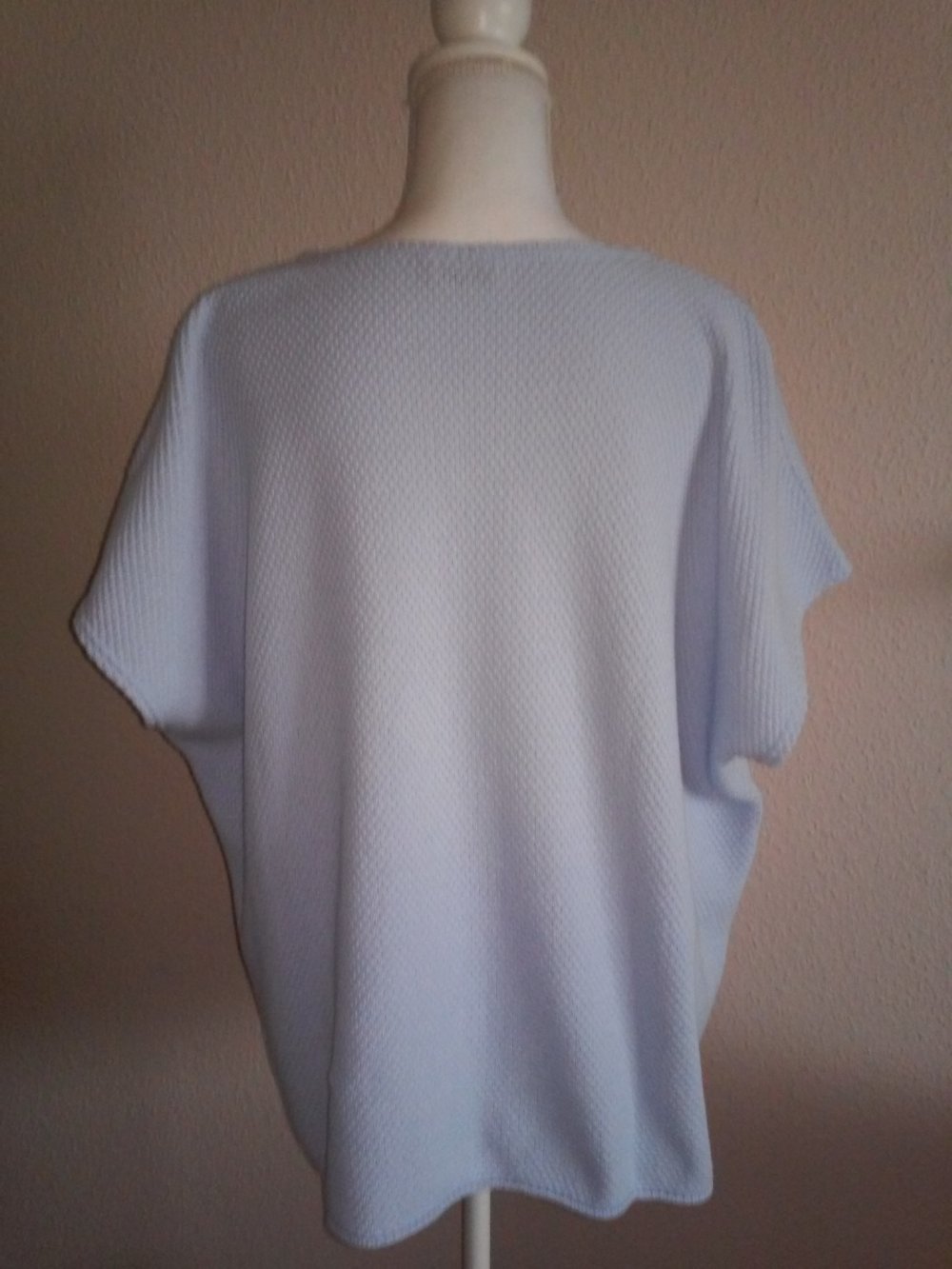 Boutique Frida Marken Tunika leger hochwertig Pulli Shirt (Baumwolle/Softacryl) hellblau