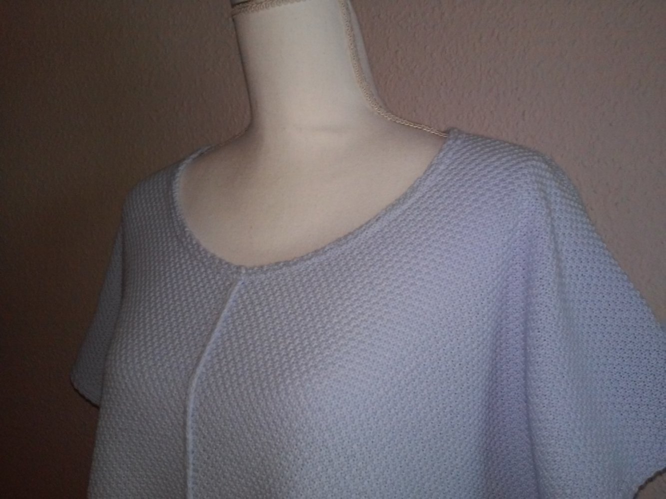 Boutique Frida Marken Tunika leger hochwertig Pulli Shirt (Baumwolle/Softacryl) hellblau