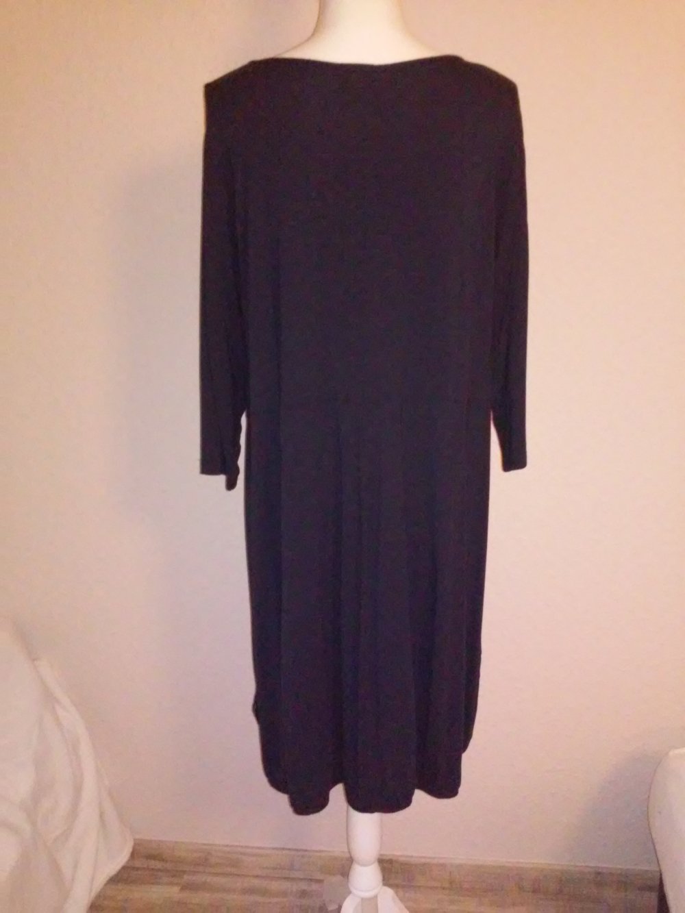 Neu! PONT NEUF Kleid / Long-Tunika - elastisches 3/4 Arm Balloneffekt
