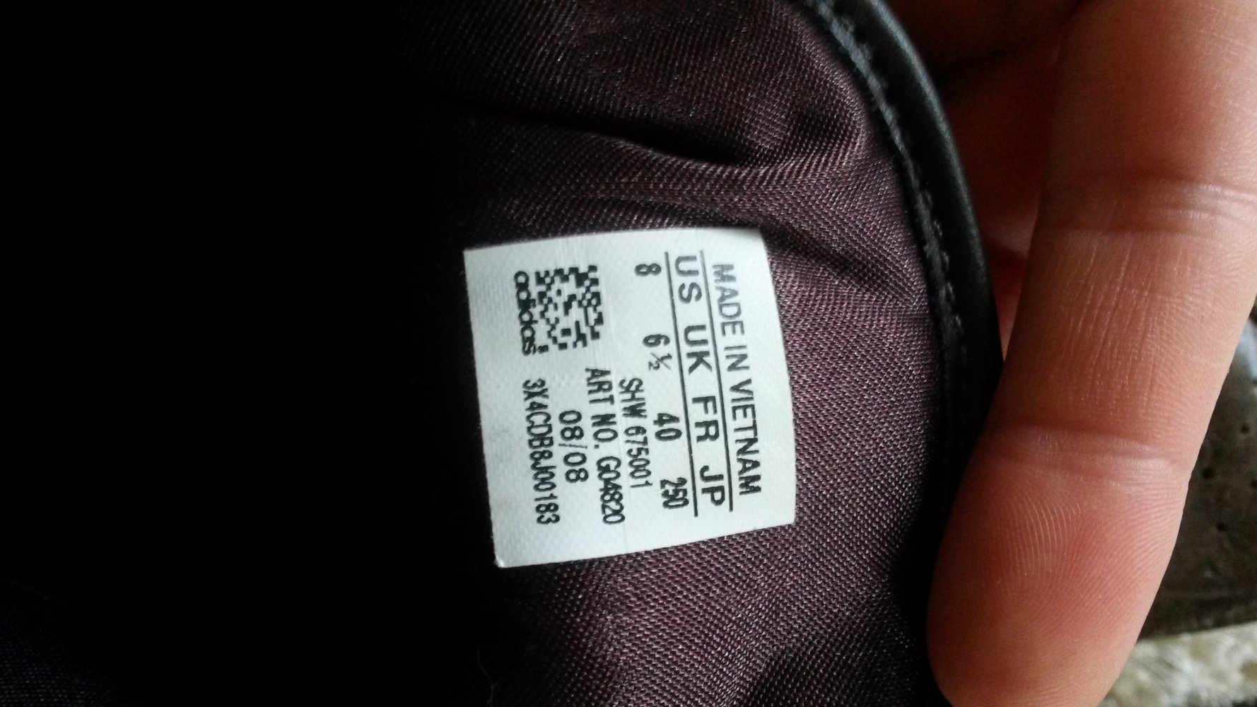 Braune Adidas High Sneaker Gr. 38/39