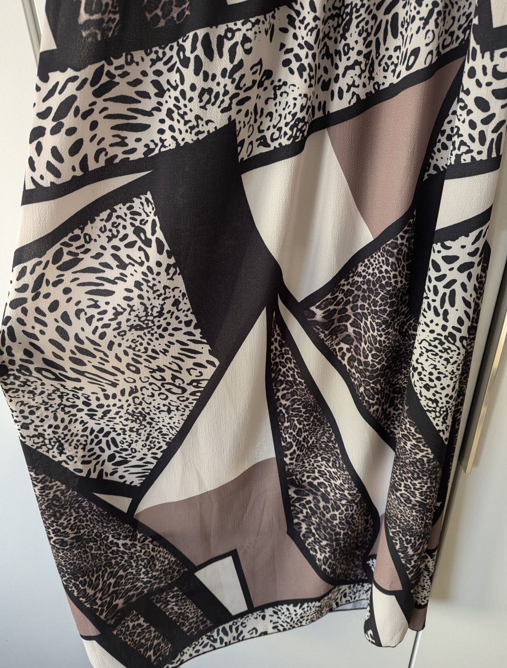 Sommerkleid Leopardenmuster Cloud 5ive Größe L