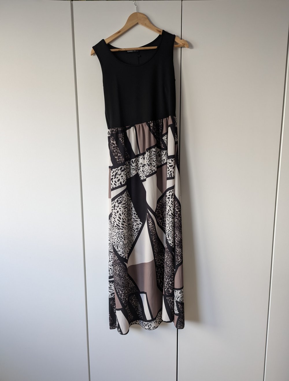 Sommerkleid Leopardenmuster Cloud 5ive Größe L