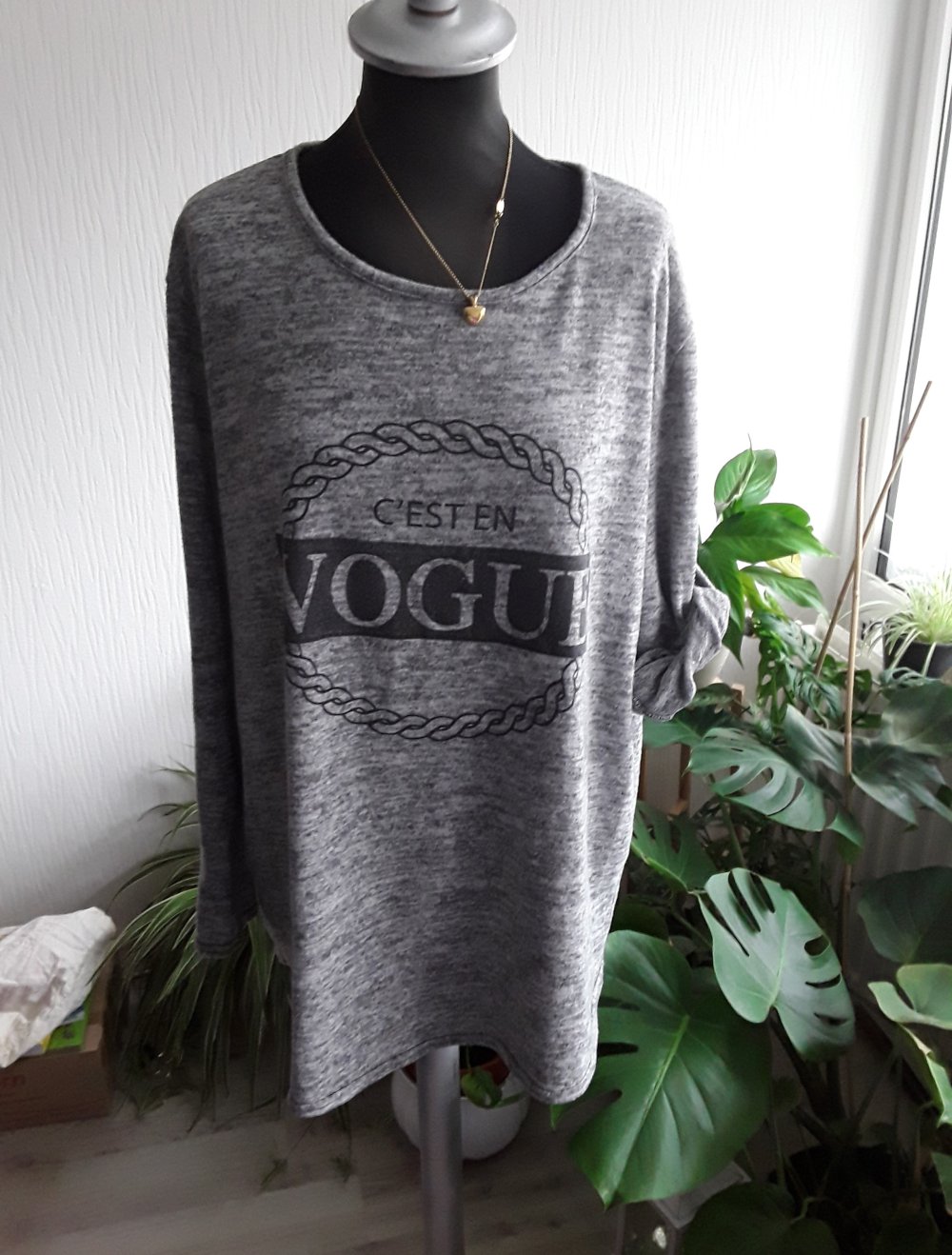 Longpulli kuschelig