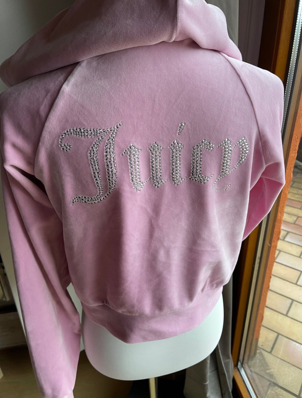 Juicy Couture zip Hoodie velours lilac