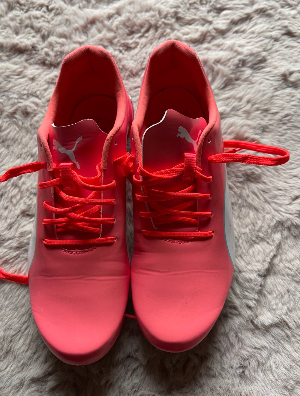 Puma evo speed electric 8 spikes pink F02