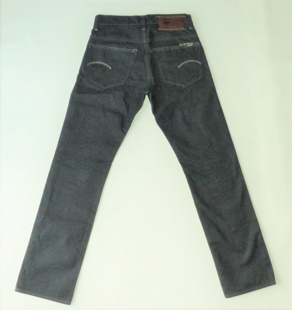 Herrn Jeans G-Star Demin RAW 3301 Straight NEU mit Etikett Gr. W28 L32 28/32 W 28 L 32 Jeanshose Hose